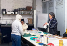 Curso de Encadernação, com Wanda Gomes