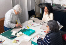 Curso de Encadernação, com Wanda Gomes